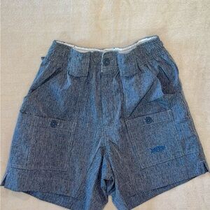 AFTCO Men's Blue Cargo Shorts